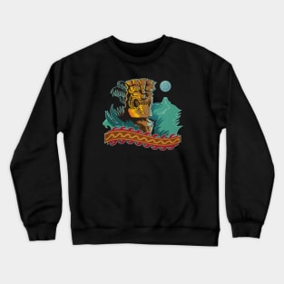 Tikilandia King Of Spades Crewneck Sweatshirt